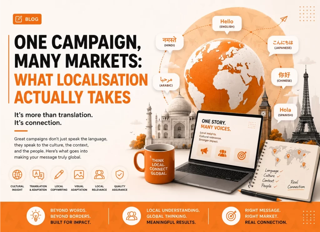 Read more about the article One campaign, many markets: what localisation actually takes