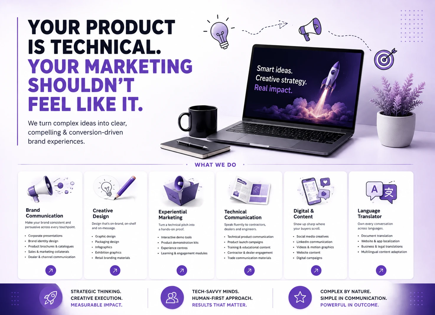 You are currently viewing Your product is technical. Your marketing shouldn’t feel like it.