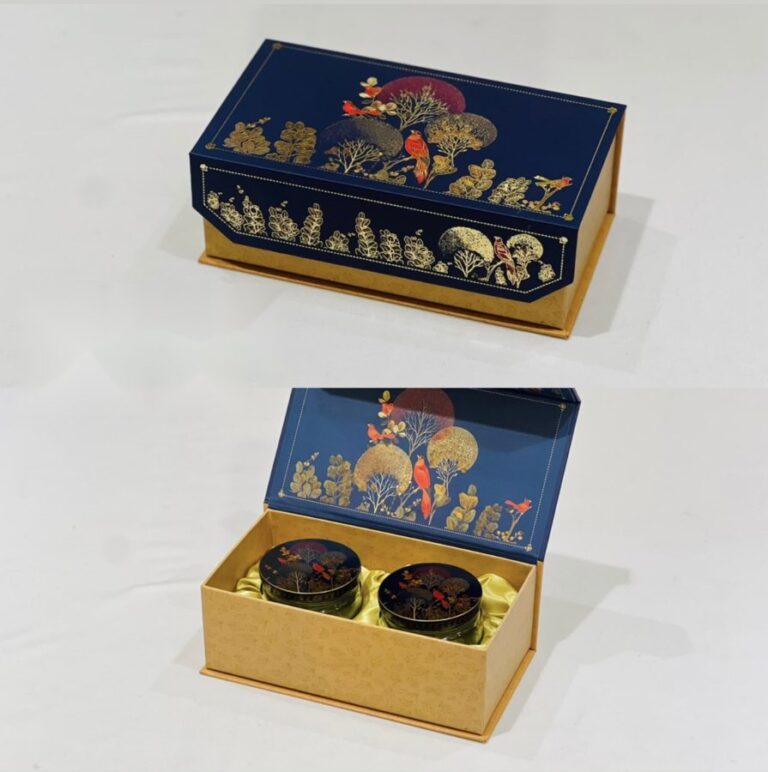 Dry Fruit Gift Box (9.5x5.5 2Jar) - Chocolates / Dry Fruit Jars corporate gift