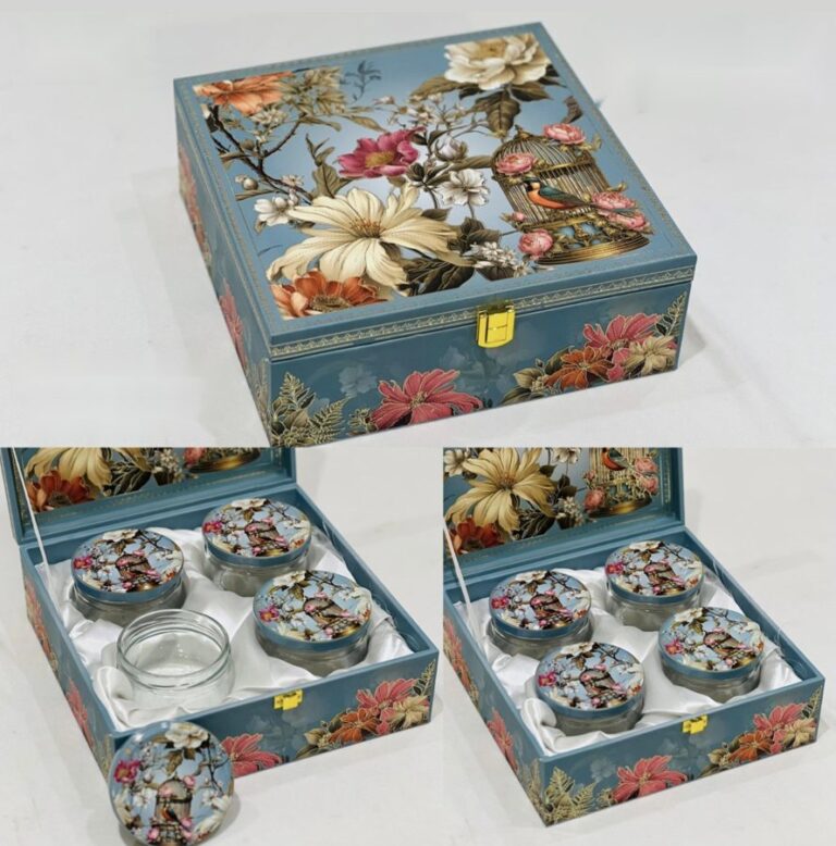 Dry Fruit Gift Box 9592 - Chocolates / Dry Fruit Jars corporate gift