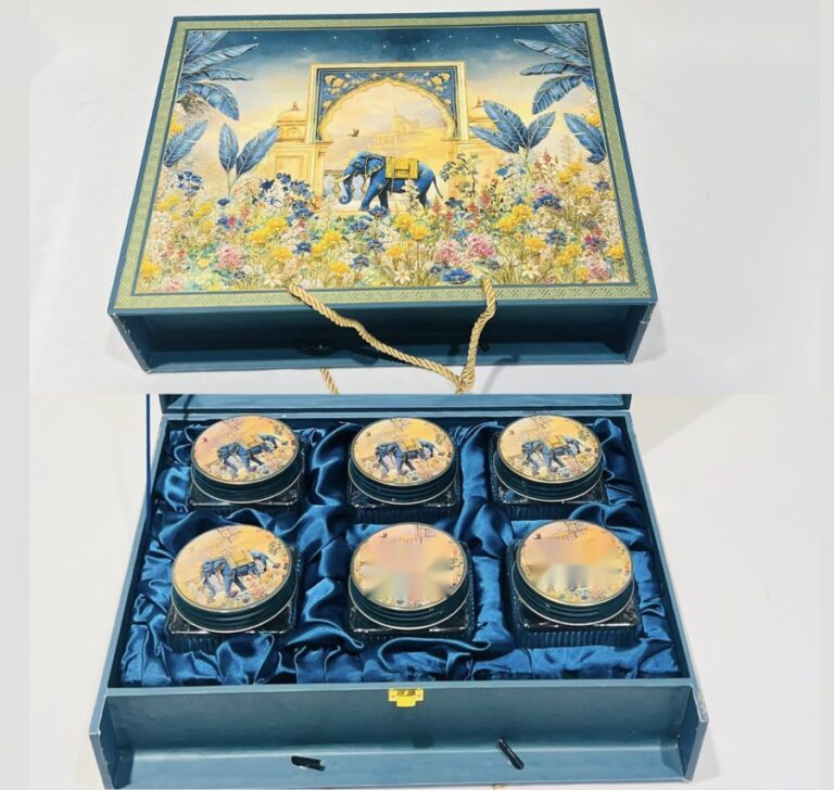 Dry Fruit Gift Box 9619 - Chocolates / Dry Fruit Jars corporate gift